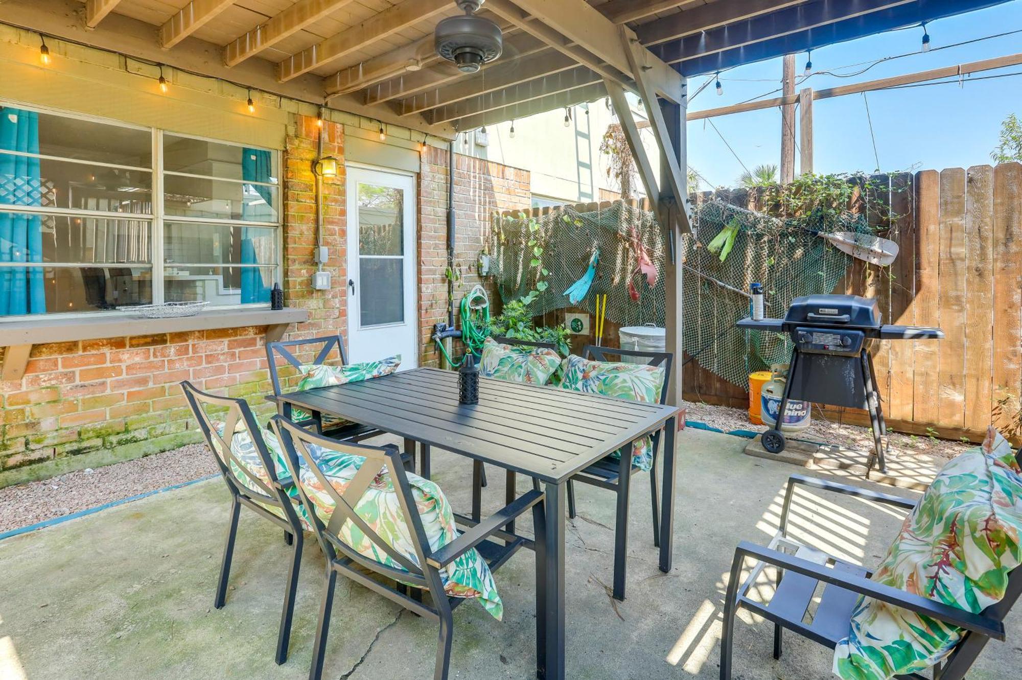 Townhome Near Beach In Galveston Furnished Patio! Ngoại thất bức ảnh